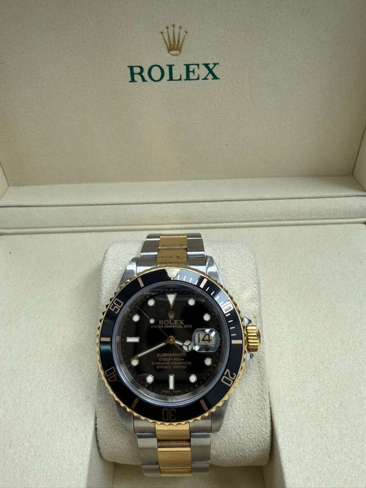 ROLEX SUBMARINER-TWO-TONE-40MM-16613