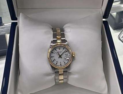 Rolex 26" two tone