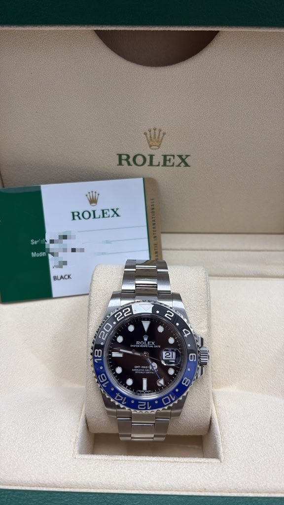 ROLEX GMT-MASTER ST/STEEL-41MM-116710BLNR