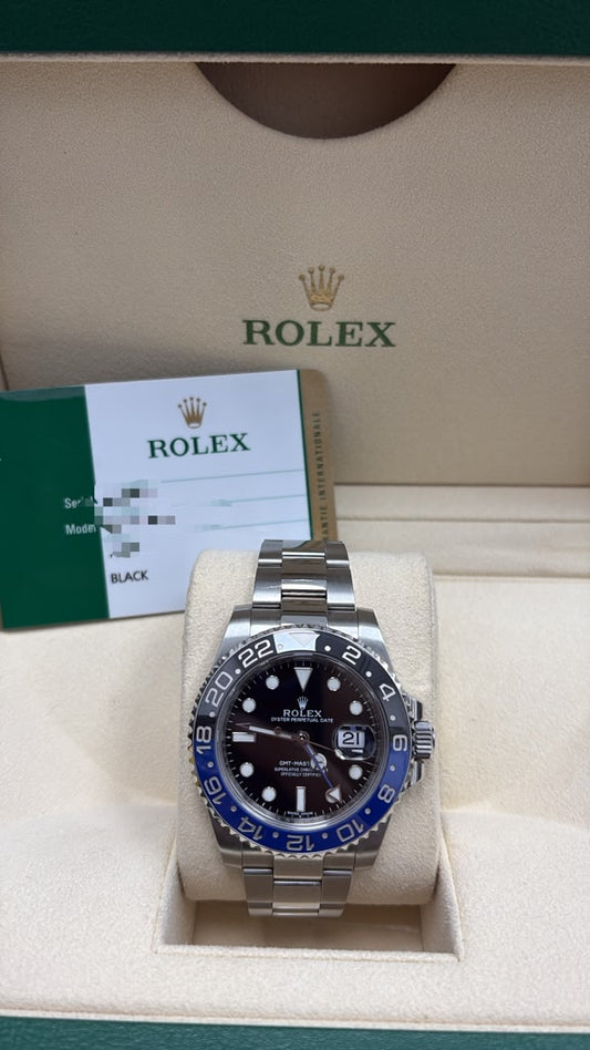 ROLEX GMT-MASTER ST/STEEL-41MM-116710BLNR