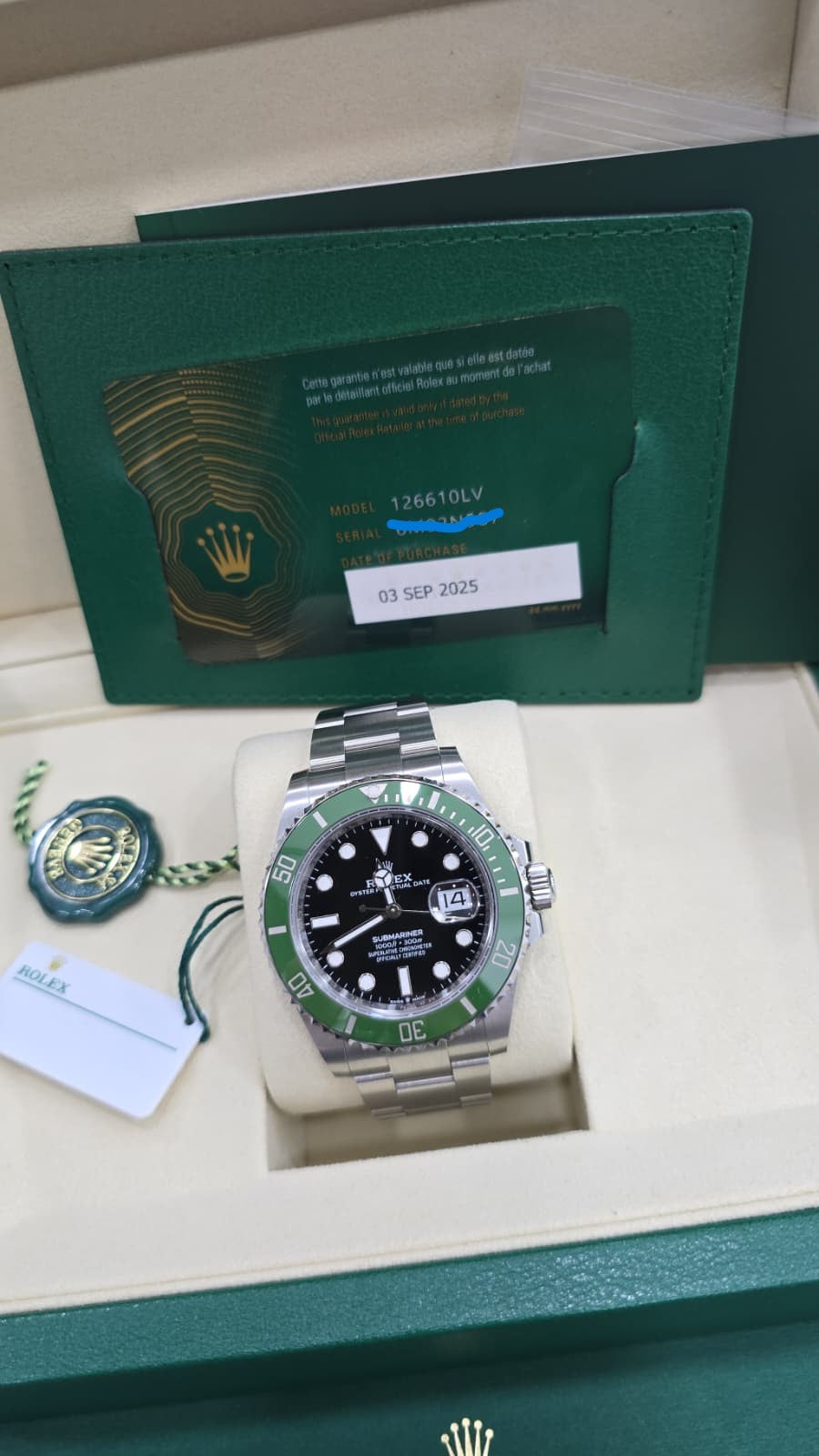 ROLEX SUBMARINER-STARBUCKS-41MM-126610LV