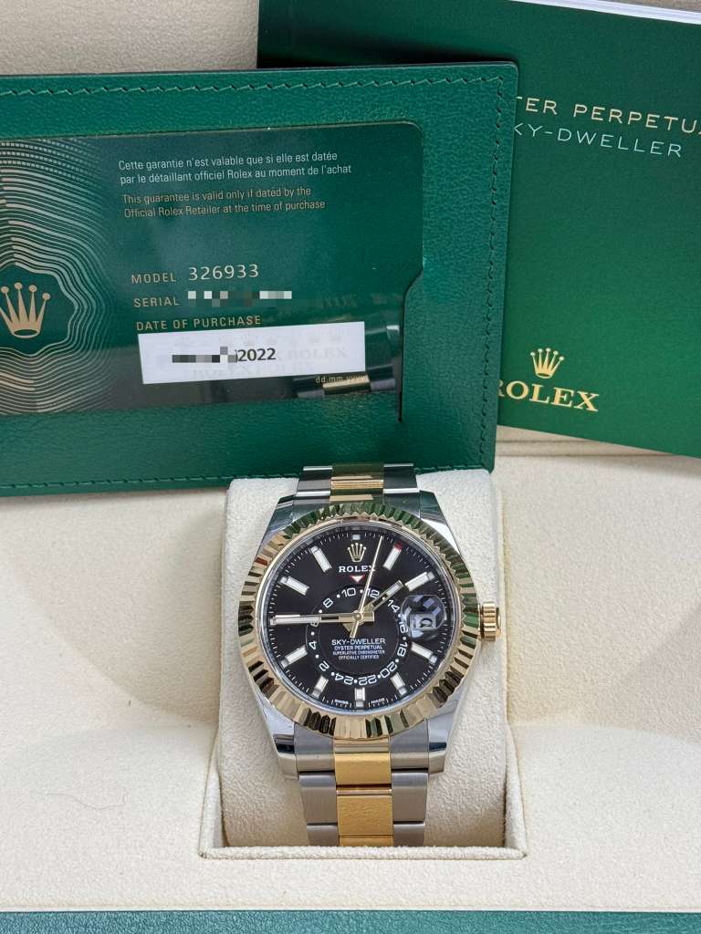 ROLEX OYSTER SKY-DWELLER-42MM-326933