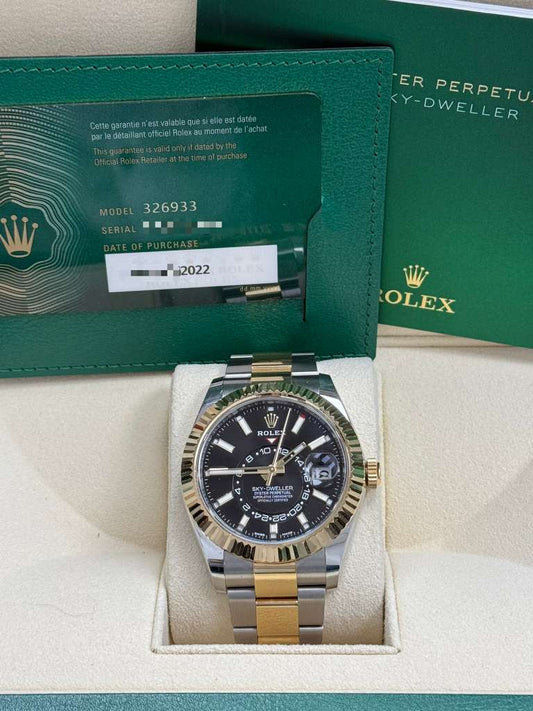 ROLEX OYSTER SKY-DWELLER-42MM-326933