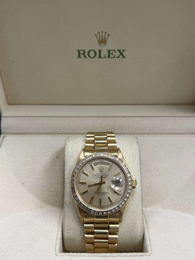 ROLEX DAY-DATE YELLOW-GOLD 36MM-1806