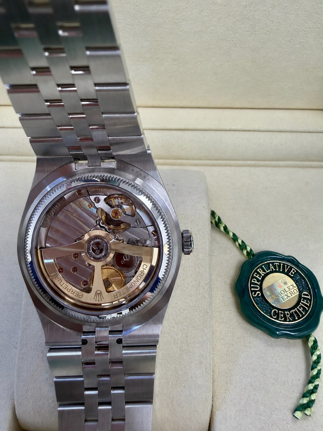 ROLEX LAND-DWELLER OYSTER-STEEL 40MM-127334