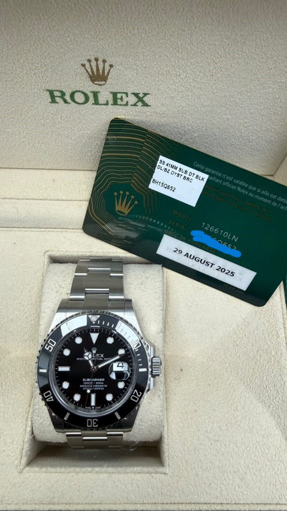 ROLEX SUBMARINER ST/STEEL-41MM-126610LN