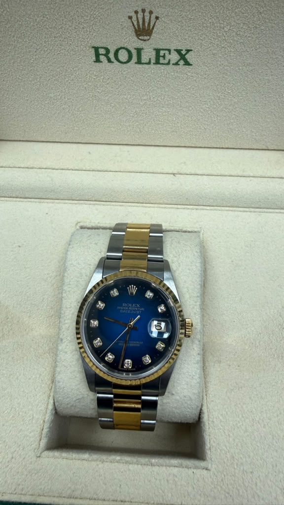 ROLEX DATE-JUST TWO-TONE 36MM-16233