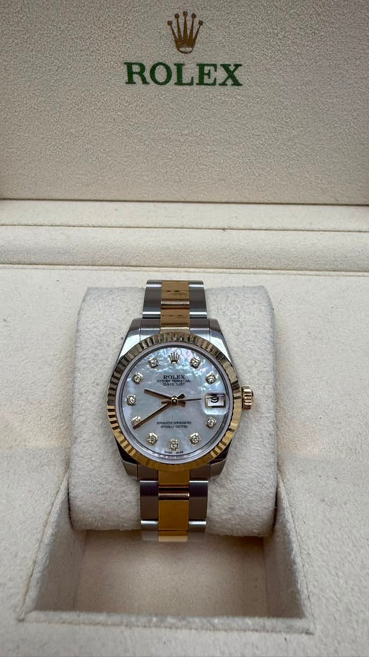 ROLEX DATE-JUST TWO-TONE 31MM-178273