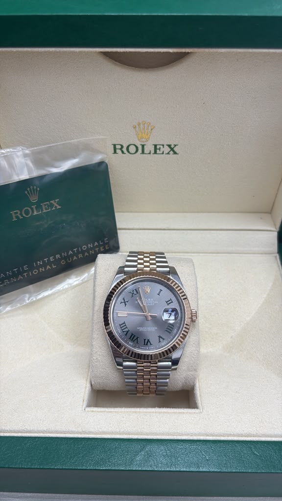 ROLEX DATE-JUST TWO-TONE 41MM-126331