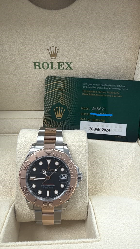 ROLEX YATCH-MASTER TWO-TONE 37MM-268621