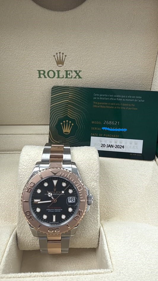 ROLEX YATCH-MASTER TWO-TONE 37MM-268621