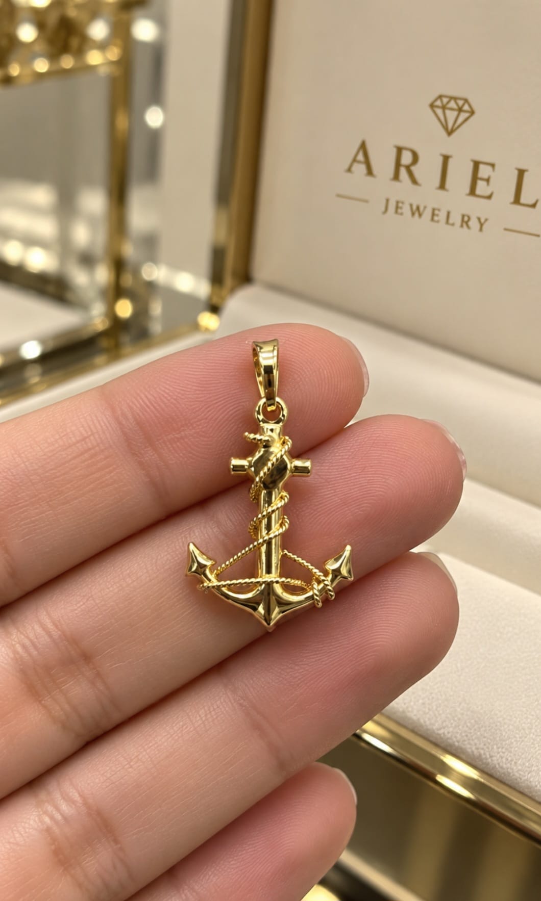 Charm , 14kt , 1dwt , 1.25"