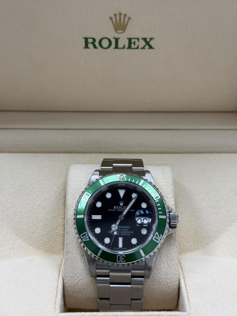 ROLEX SUBMARINO-KERMIT 40MM-16610T