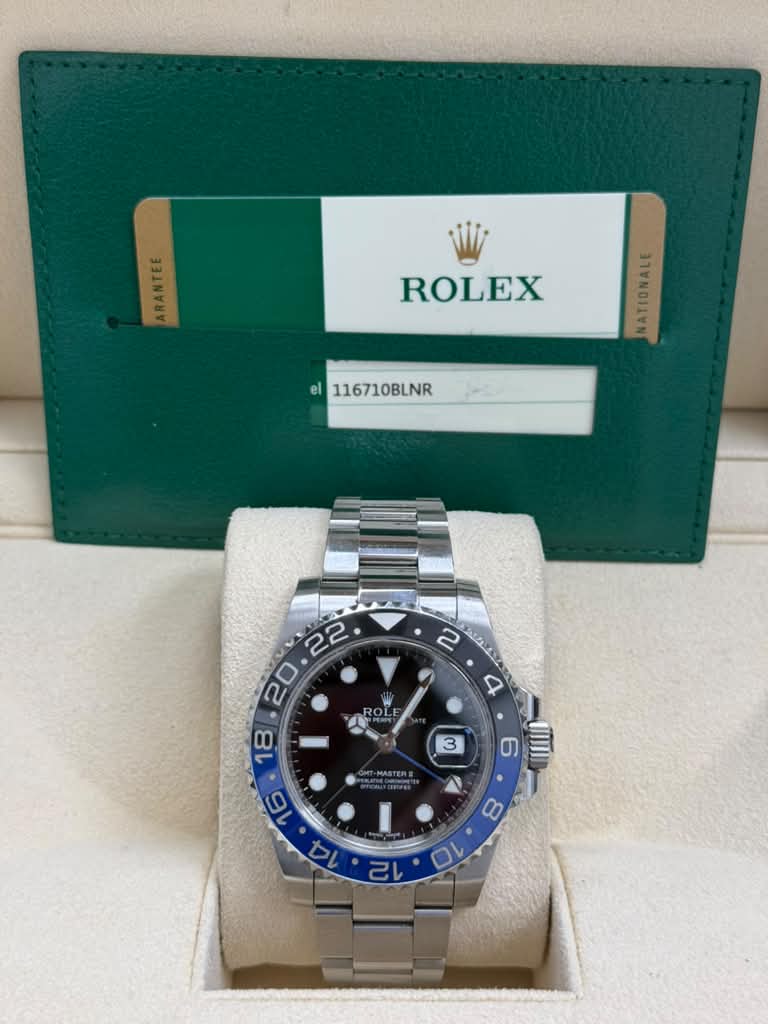 ROLEX GMT-MASTER II-BATMAN 40MM-116710BLNR