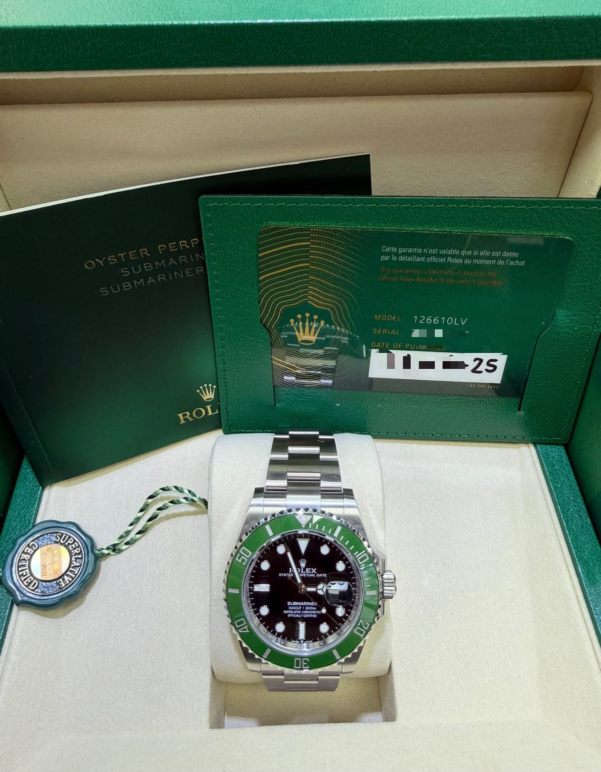 ROLEX SUBMARINER-STARBUCKS 41MM-126610LV