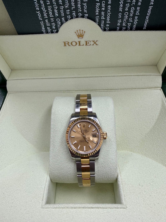 ROLEX DATE-JUST TWO-TONE 26MM-179173