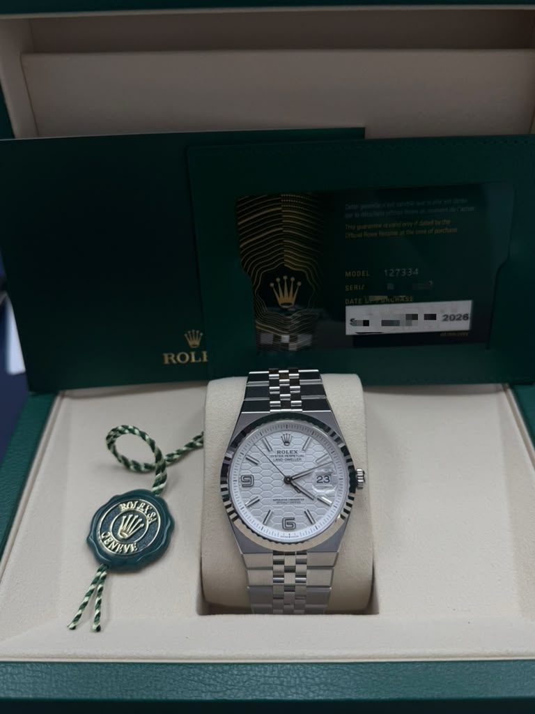ROLEX OYSTER-PREPETUAL LAND-DWELLER  ST/STEEL40MM-127334