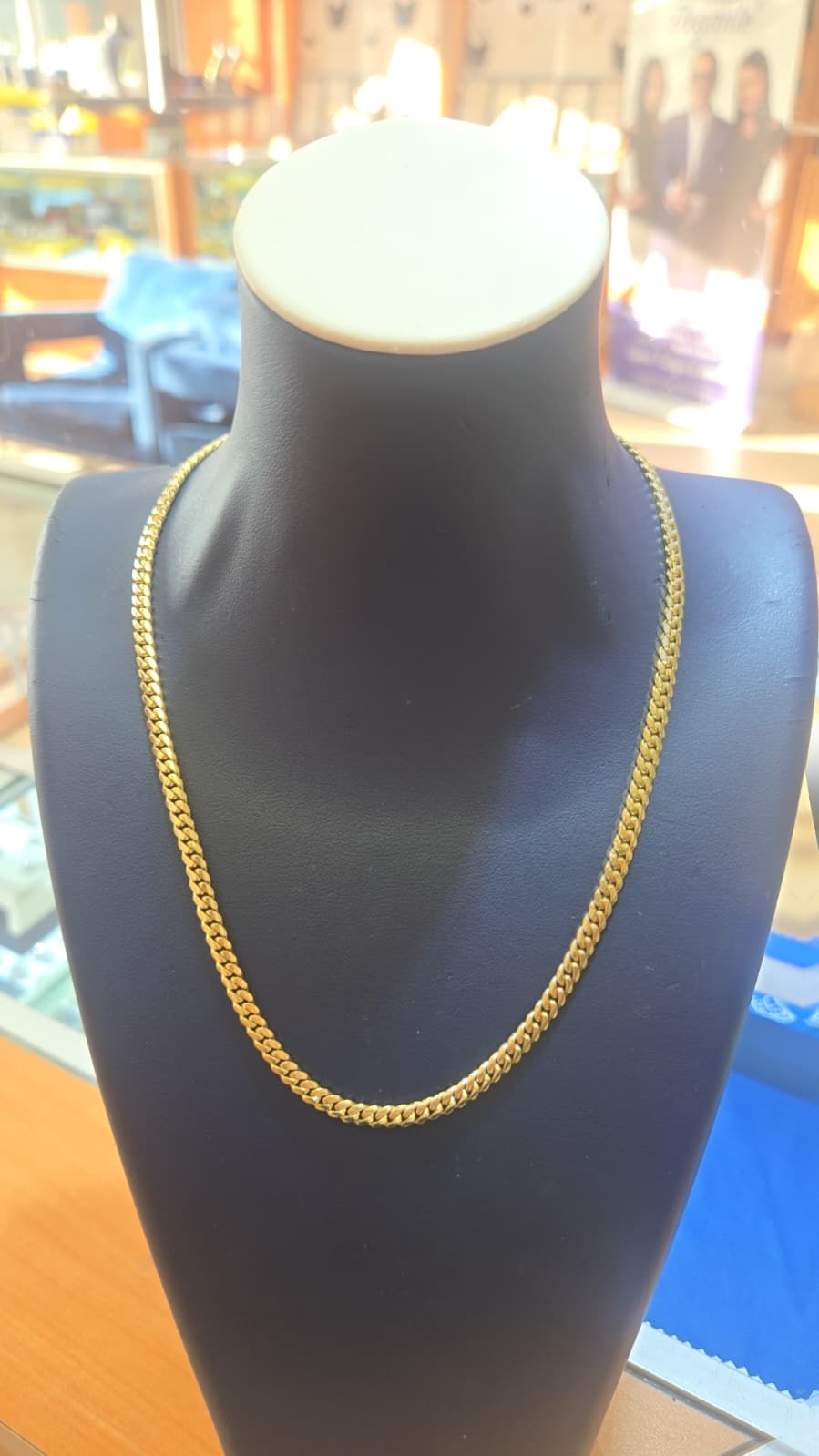 Chain Cuban link . 13.2 dwt - 17"