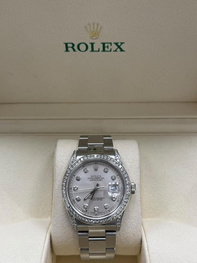 ROLEX DATE-JUST ST/STEEL 36MM-16030