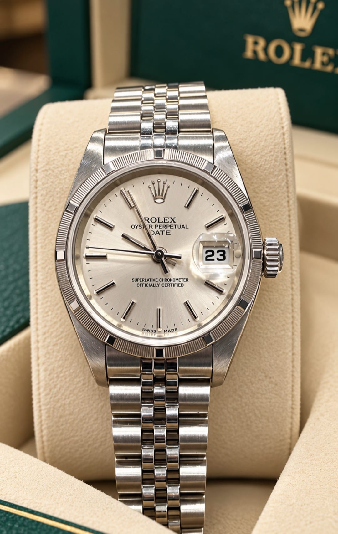 Rolex Date Just , Modelo 69190 #S . A3656....
