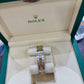 ROLEX DATEJUST TWO TONE DIAMOND NUMBERS CHAMPAGNE FACE 28MM - 279173