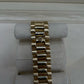 ROLEX DAY-DATE 18K GOLD WITH DIAMOND STONES ROMANX RED FACE  36MM - 18238