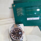DATE JUST 41MM ROSE GOLD CHOCOLATE DIAL