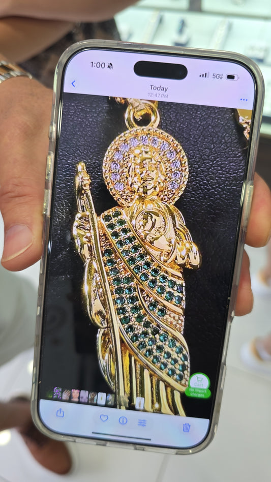San judas tadeo 14k