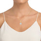 COLGANTE DE DIAMANTES DE 14K Y 0,27CT