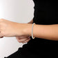 Brazalete de tenis clásico dorado - Oro amarillo de 10 quilates con diamantes de 1,00 quilates