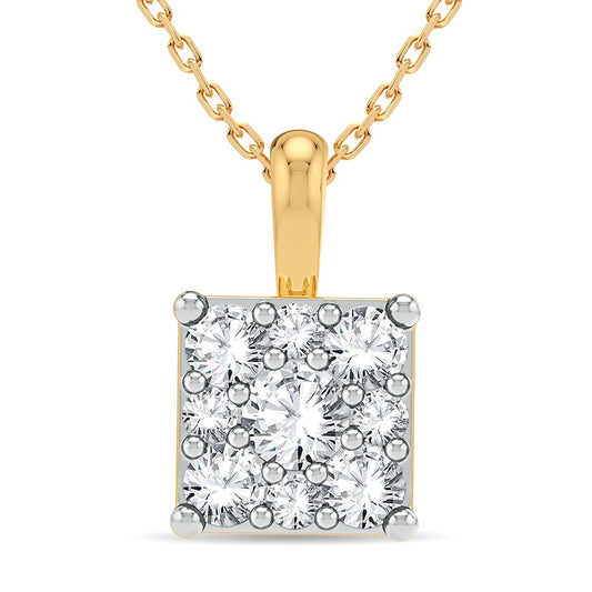 14K 0.23CT Diamond Pendant