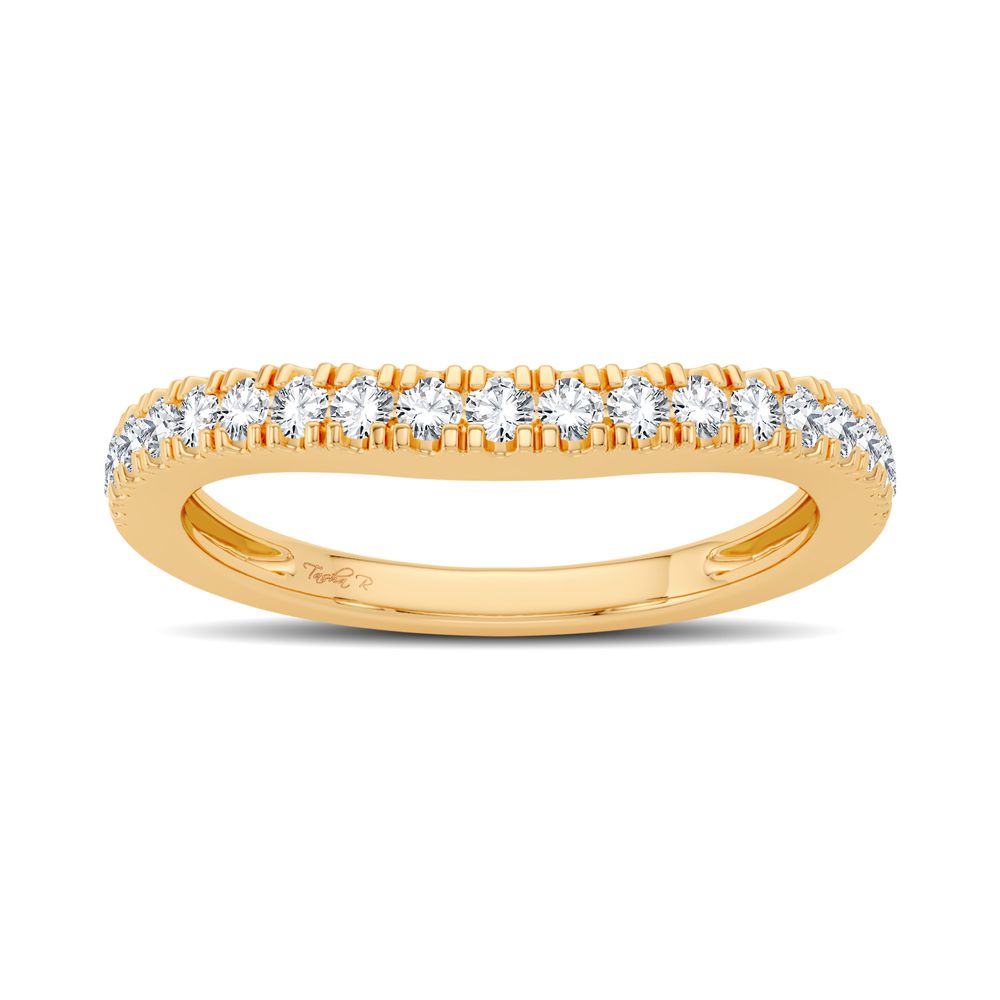 14K 0.30CT Diamond Enhancer Band