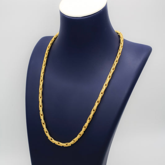 Women’s Fancy Chain Necklace In 18K Gold