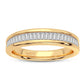 Golden Luster - 10K Yellow Gold 0.50CT Diamond Band