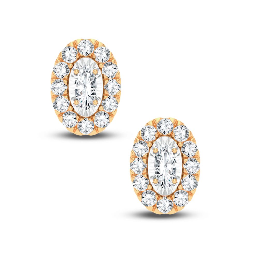 14K 0.40CT DIAMOND EARRING