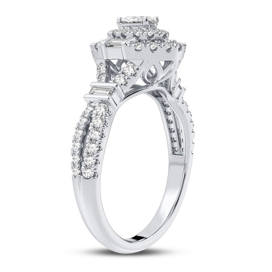 Luminary Crest: 14K 0.75 CT Diamond Engagement Ring