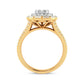Vision in Gold - 14K 0.75 CT Diamond Engagement Ring