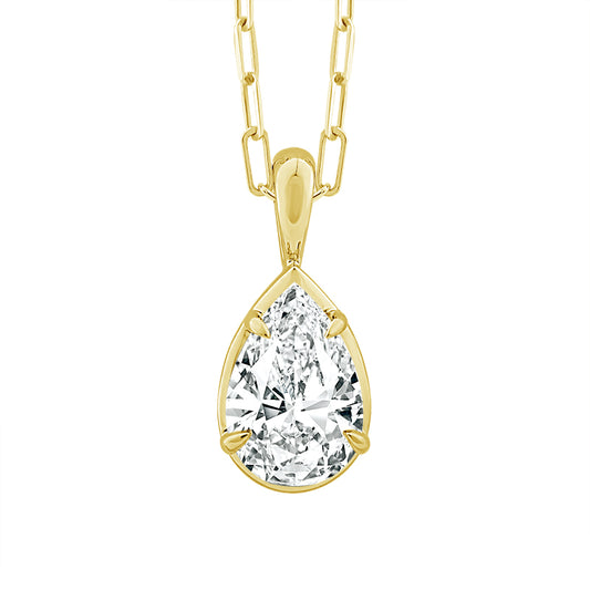 Diamond Fashion Pendant 2 ct tw 14k Yellow Gold