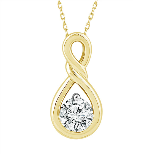 Diamond Fashion Pendant 0.50 ct tw 14k White Gold