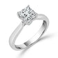 Diamond Solitaire Ring 2 ct tw 14k White Gold