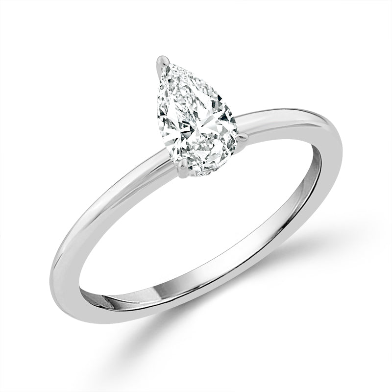 Diamond Engagement Ring 0.50 ct tw 14k White Gold